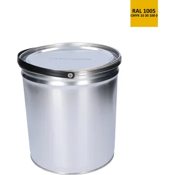 Lak na dřevo KANSAI HELIOS farba antikorózna polomatná na zinok 5 kg medovo-žltá