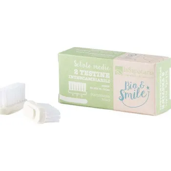 Zubní kartáček Náhradní hlavice k zubnímu kartáčku - medium, 2 ks