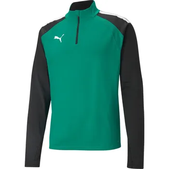Pánská mikina Triko s dlouhým rukávem Puma teamLIGA 1/4 Zip Top 65723605 Velikost XXL