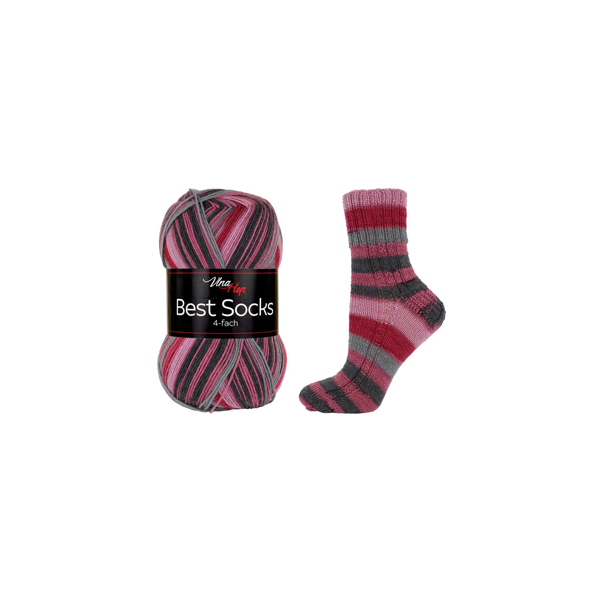Fotografie 1 - Příze Vlna-Hep Best Socks 4-fach 7348