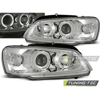 Přední světlomet PŘEDNÍ SVĚTLA PEUGEOT 106 08.96-03 ANGEL EYES CHROM