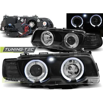 Přední světlomet XENON PŘEDNÍ SVĚTLA ANGEL EYES ČERNÁ pro BMW E38 09.98-07.01