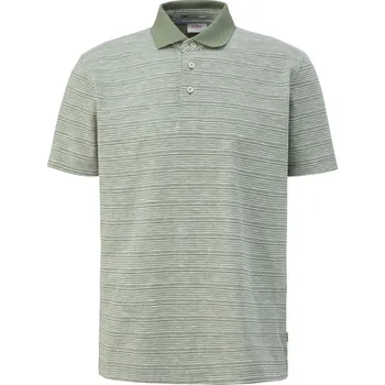 Pánské tričko s.Oliver pánské triko s límečkem 2129494 78G5 Zelená XL