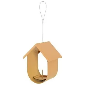 Krmítko pro ptáka Budka krmítko GAMA III na loj.kouli kov. oranž. Zolux