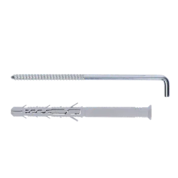 Hmoždinka Klimas hmoždinka rámová 8x80 s vrutem 6x100 s hákem