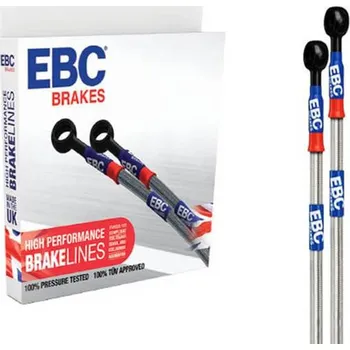 Brzdová hadice Teflonové Opletené brzdové hadice EBC brakes BLA1108-4L