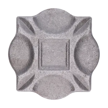 Tesařské kování KOVIAN, s.r.o. Patka 100 x 100 x 10 mm, bez otvoru