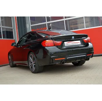 76mm Výfukový systém- Duplex (nerez) - s certifikátem ECE (991368LM-X3-X)