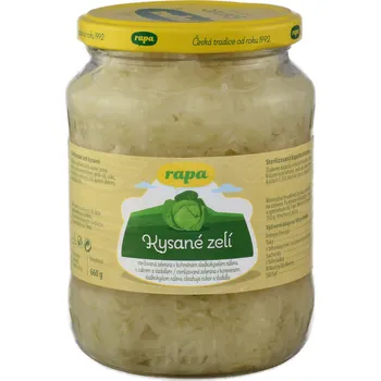 konzervovaná zelenina RAPA Kysané zelí 680 g