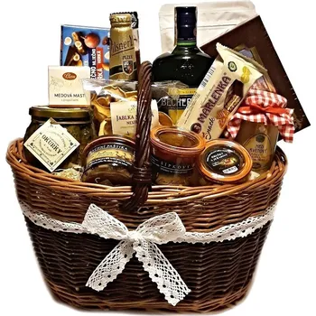 Dárkový potravinový koš Český koš - Dárkový koš výběrový