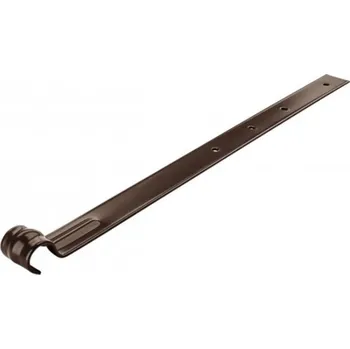 okap Držák žlabu pozinkovaný hnědý na žlab 250, a 280 mm mm