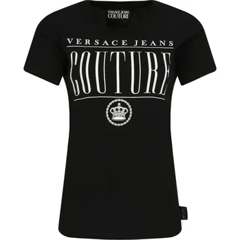 Dámské oblečení Versace Jeans Couture Tričko | Barva:černý | Velikost:S