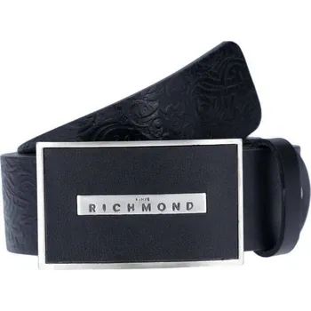Opasek John Richmond Kůžoný opasek GYDIA | Barva:černý | Velikost:90
