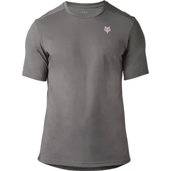 cyklistický dres Cyklistický dres Fox Ranger Drirelease SS Jersey Emit Pewter - M