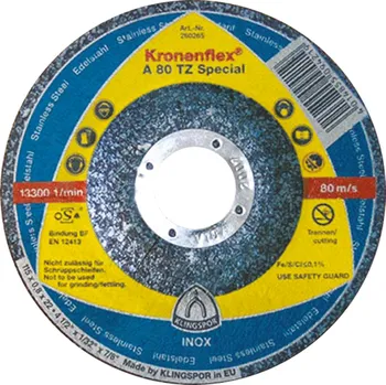 Řezný kotouč KLINGSPOR Kotouč řezný A980TZ Special | 125x0,8x22,2 mm