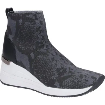 Dámské holínky Michael Kors Tenisky SKYLER s přídavkem kůže | Barva:grafitově šedý | Velikost:36