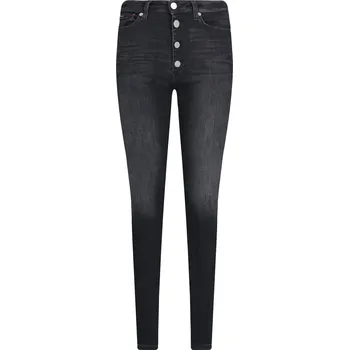 Dámské kalhoty Tommy Jeans Džíny SYLVIA | Barva:grafitově šedý | Velikost:25/30