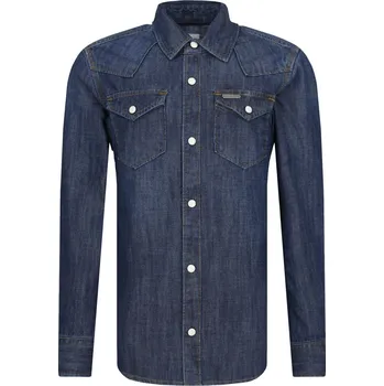 Pepe Jeans London Košile JHON | Barva:tmavě modrá | Velikost:116