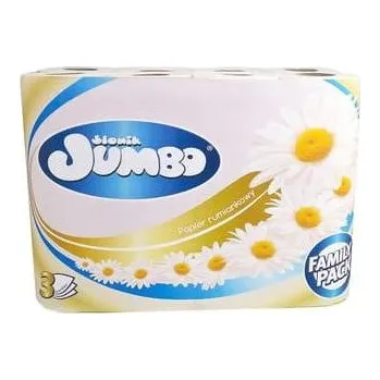 Toaletní papíry Toaletní papír Sloník JUMBO 3 vrstvý 24 ks Heřmánek