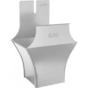 okap Kotlík pozinkovaný hranatý bílo hliníkový 500/150 mm