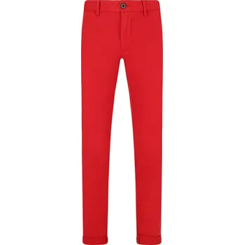 Pánské kalhoty Tommy Hilfiger Kalhoty chino BLEECKER | Barva:červený | Velikost:33/32