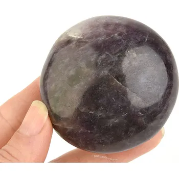 Přírodní kámen Lepidolit leštěný kámen z Madagaskaru 154g