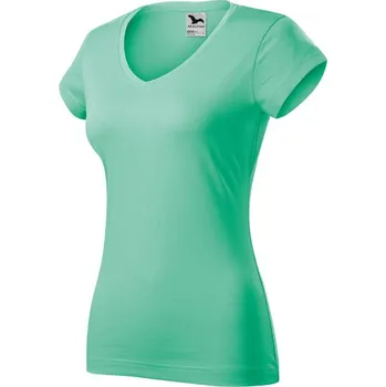 Dámské tričko Fit V-neck tričko dámské S mátová