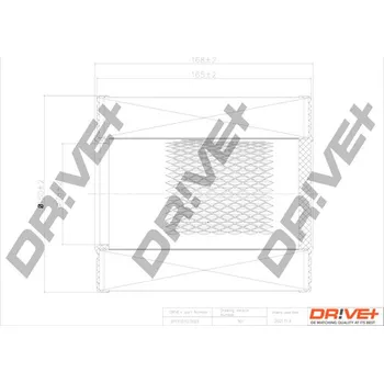 Vzduchový filtr Vzduchový filtr Dr!ve+ DP1110.10.0023