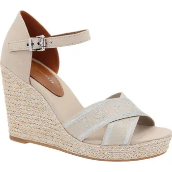 Dámské holínky Tommy Hilfiger Boty na klínku | Barva:béžový | Velikost:37