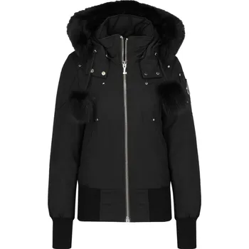 Moose Knuckles Bunda debbie | Barva:černý | Velikost:L