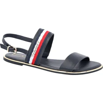 Dámské pantofle Tommy Hilfiger Sandály CORPORATE RIBBON | Barva:tmavě modrá | Velikost:37
