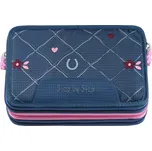 Vybavený třípatrový penál Step by Step XXL Koník Lima