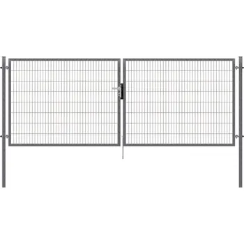 Plot PILECKÝ Dvoukřídlá brána PILOFOR SUPER ZINEK - 4110x1780 mm
