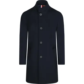 Tommy Tailored Vlněný kabát | Barva:tmavě modrá | Velikost:54