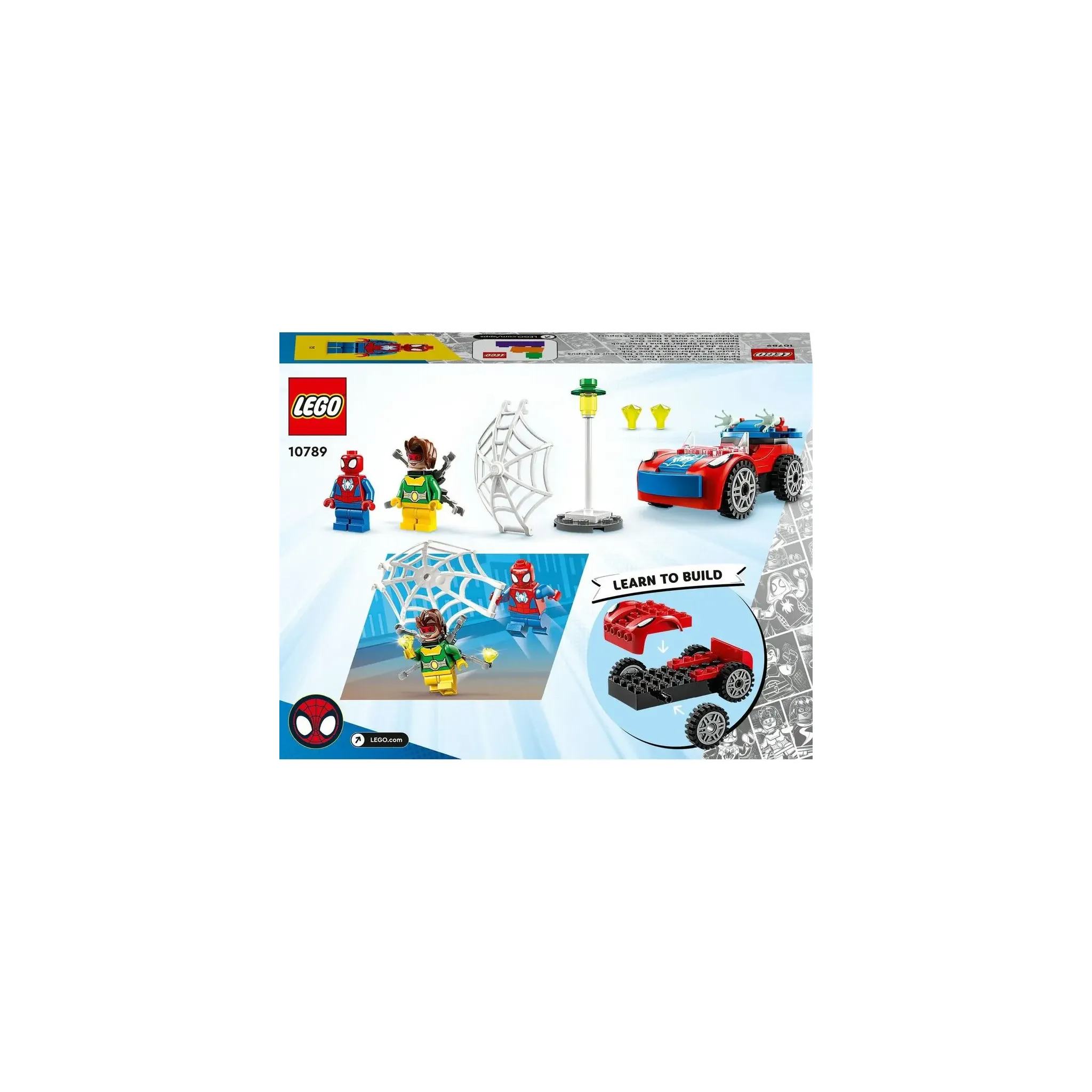 foto Stavebnice LEGO LEGO Marvel 10789 Spider-Man v autě a Doc Ock