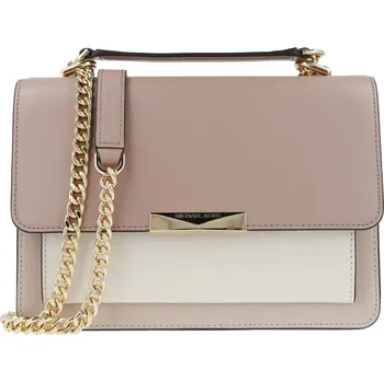 Michael Kors Kůžoná crossbody kabelka JADE | Barva:pudrově růžový | Velikost:OS