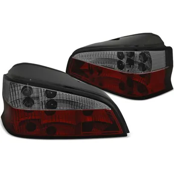 Zadní světlomet TUNING-TEC Zadní světla Peugeot 106 96-03 - červené/kouřové