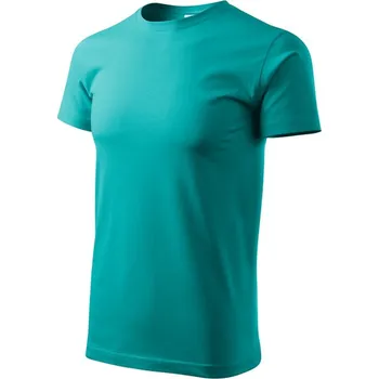 Pánské tričko Heavy New tričko unisex XS emerald