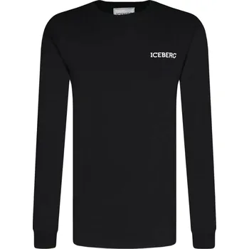 Pánské tričko Iceberg Tričko s dlouhým rukávem ICEBERG X LOONEY TUNES | Barva:černý | Velikost:M