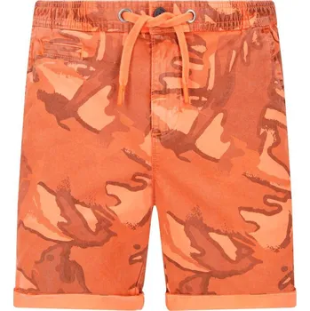 Pánská móda Superdry Šortky SUNSCORCHED | Barva:oranžový | Velikost:32