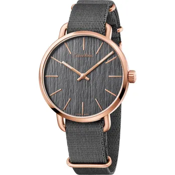 Hodinky Calvin Klein Hodinky + náramek Even | Barva:šedý | Velikost:OS