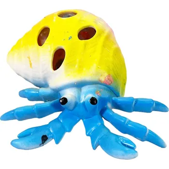Dětský míč Antistresový míček krab barevný