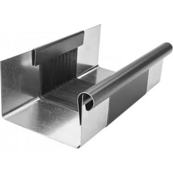 okap Žlab dilatační pozinkovaný antracit r.š. 330 mm, délka 260 mm