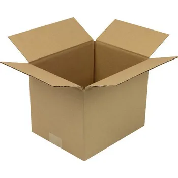 Karton Skládací krabice z vlnité lepenky, 1vrstvá, vnitřní rozměry 250 x 200 x 200 mm, kvalita 1.20B