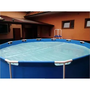 bazénová plachta Cornisun kruh 400 cm půlený - solární plachta + DÁREK + Doprava ZDARMA