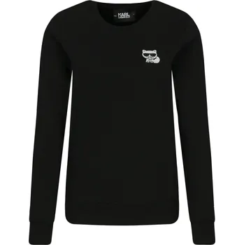 Dámská móda Karl Lagerfeld Mikina Ikonik Mini | Barva:černý | Velikost:XS