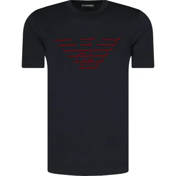 Pánské tričko Emporio Armani Tričko | Barva:tmavě modrá | Velikost:XXL