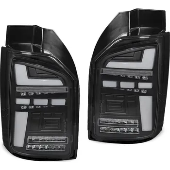 Zadní světlomet TUNING-TEC Zadní světla VW T6, T6.1 zad.výklopné dveře 15-21 LED BAR černá SEQ OEM žárovka