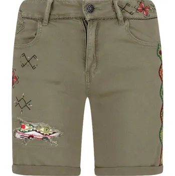 Pánské kraťasy Desigual Šortky essauira | Barva:khaki | Velikost:38