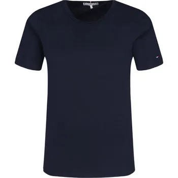 Dámské tričko Tommy Hilfiger Tričko TH ESS | Barva:tmavě modrá | Velikost:M
